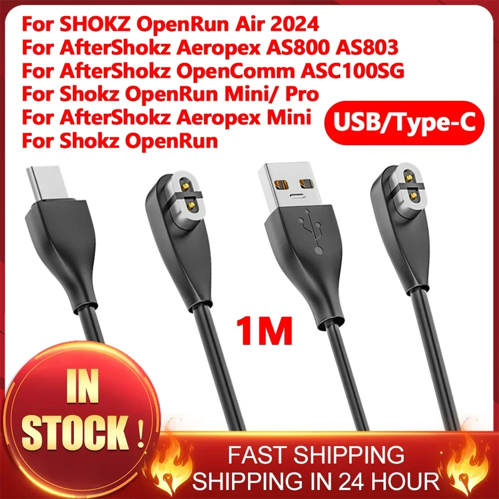 Skyrc B6 Neo Smart Charger - Magnetisches Ladegerät USB/Typ-C-Ladekabel für Shokz OpenRun