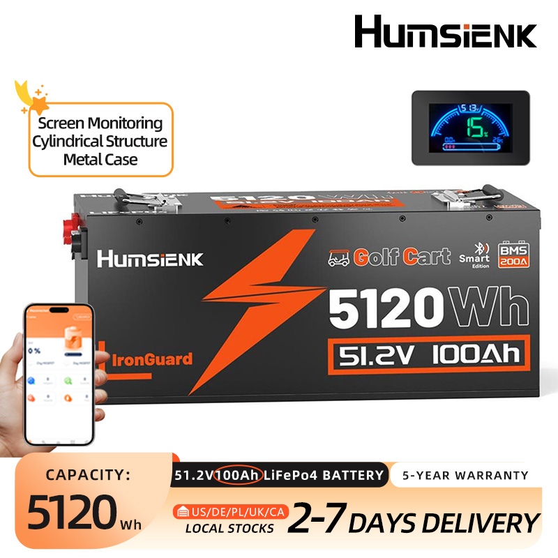Lifepo4 12V 100Ah Bms Bluetooth - Humsienk LiFePO4 Batterie 48V 100Ah Spezialisiert