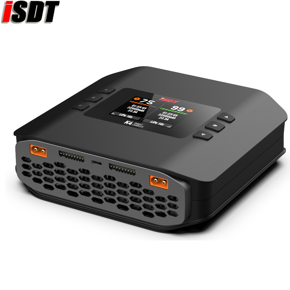 Isdt K4 Dual Lipo Charger - ISDT K4 1~8S Lithium-Batterie-Smart-Ladegerät 20A 600W