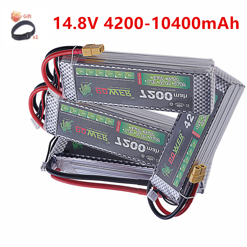 4S Lipo Battery 14.8V 6000Mah - 4200mAh 5200mAh 6000mAh 7200mAh 60C 14,8V