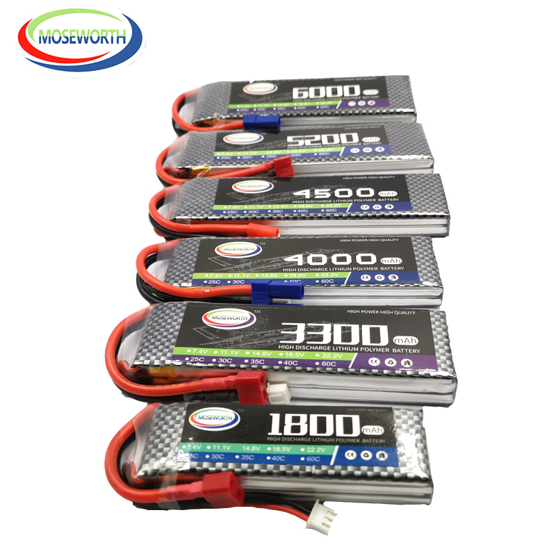 4S Lipo Battery 14.8V 6000Mah - 2S 3S 4S 6S 2200 4200
