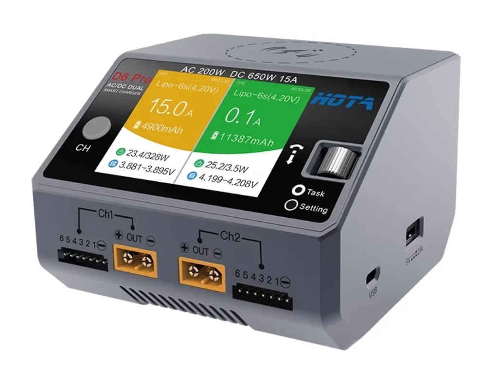 HOTA D6 Pro AC/DC Dual-Kanal S – Hota D6 Pro Dual Lipo Charger Bewertung und Preis