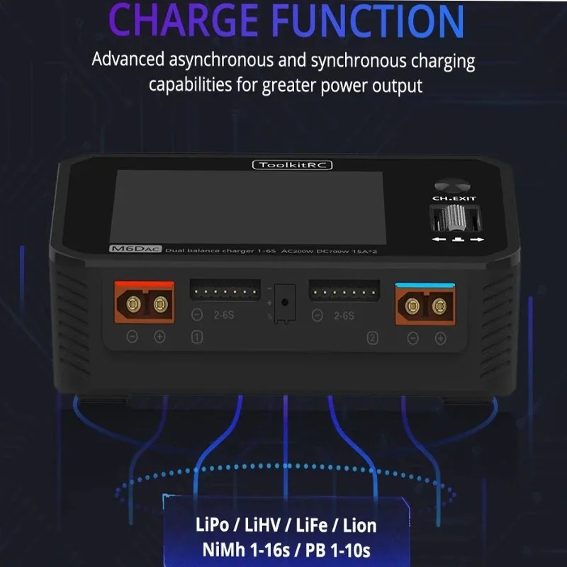 ToolkitRC M6DAC Dual-Channel S – Toolkitrc M6Dac Smart Charger Bewertung und Preis