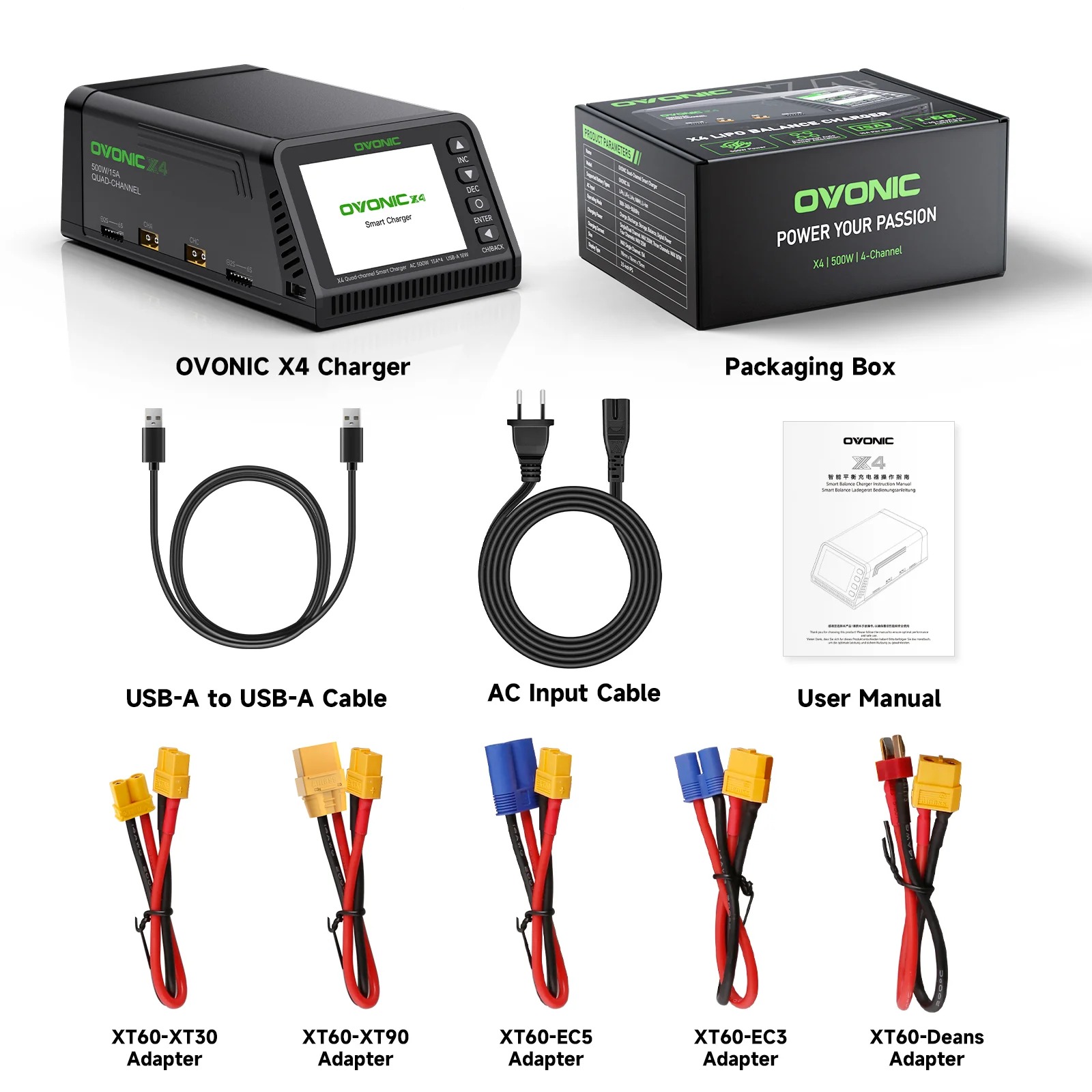 Ovonic X4 AC500W 4-Kanal Smart – Toolkitrc M6Dac Smart Charger Bewertung und Preis