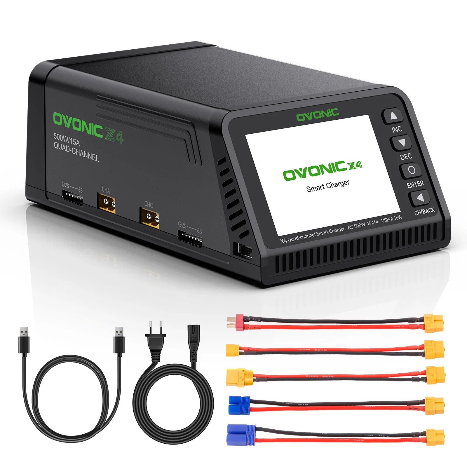 Ovonic X4 AC500W 4-Kanal Smart – Toolkitrc M6Dac Smart Charger Bewertung und Preis