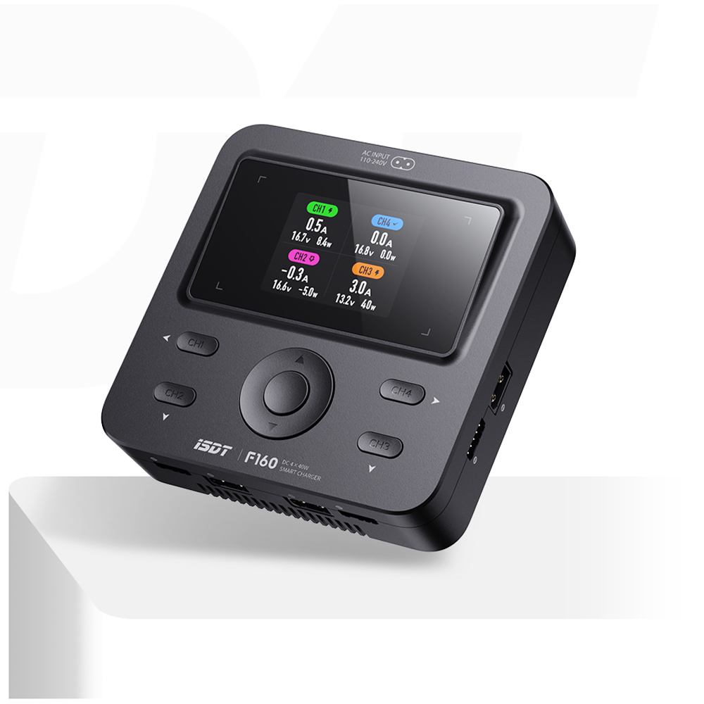 ISDT F160 4CH AC Quad Channel  – Toolkitrc M6Dac Smart Charger Bewertung und Preis